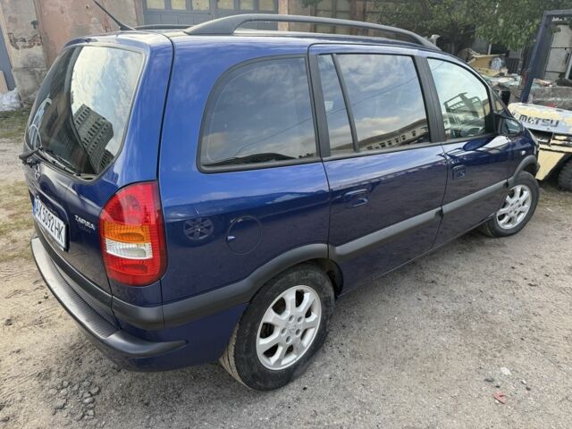 Синій Опель Зафіра, об'ємом двигуна 2.2 л та пробігом 350 тис. км за 3200 $, фото 1 на Automoto.ua