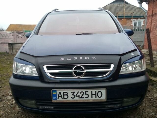 Синій Опель Зафіра, об'ємом двигуна 1.8 л та пробігом 270 тис. км за 4300 $, фото 1 на Automoto.ua