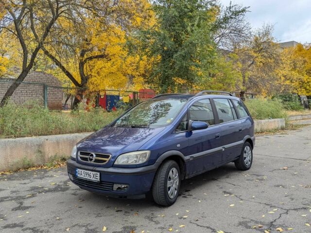 Синій Опель Зафіра, об'ємом двигуна 1.8 л та пробігом 540 тис. км за 3200 $, фото 5 на Automoto.ua