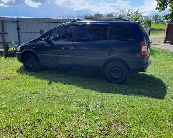 Синій Опель Зафіра, об'ємом двигуна 1.6 л та пробігом 180 тис. км за 3500 $, фото 1 на Automoto.ua