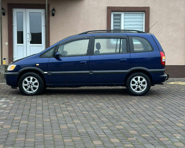 Синий Опель Зафира, объемом двигателя 1.6 л и пробегом 230 тыс. км за 3650 $, фото 21 на Automoto.ua