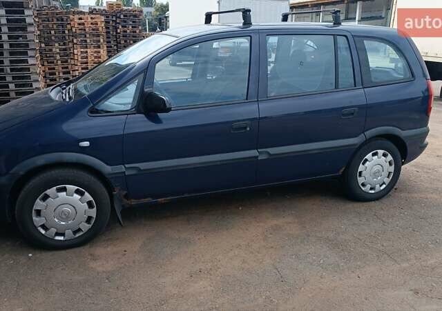 Синій Опель Зафіра, об'ємом двигуна 1.8 л та пробігом 293 тис. км за 3200 $, фото 2 на Automoto.ua