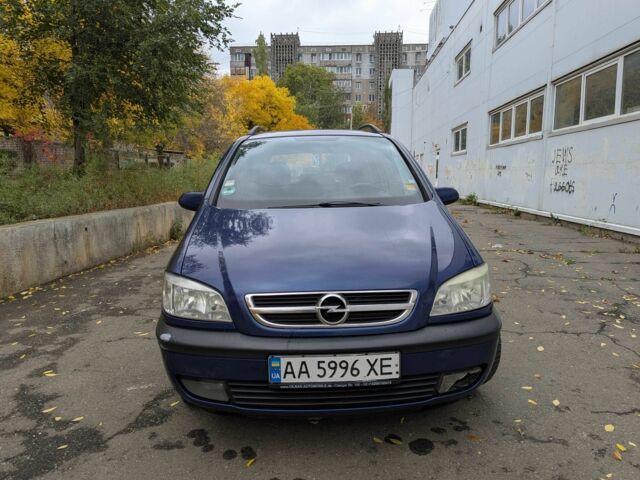 Синій Опель Зафіра, об'ємом двигуна 1.8 л та пробігом 540 тис. км за 3200 $, фото 6 на Automoto.ua