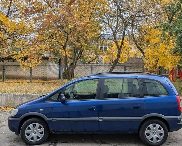 Синій Опель Зафіра, об'ємом двигуна 1.8 л та пробігом 540 тис. км за 3000 $, фото 11 на Automoto.ua