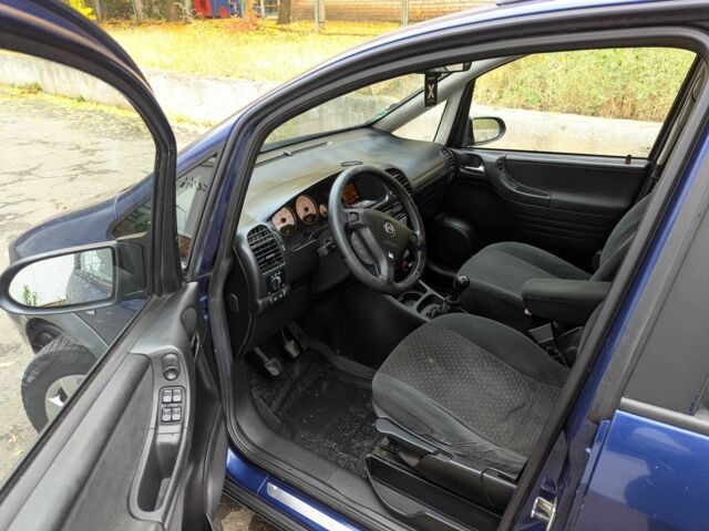 Синій Опель Зафіра, об'ємом двигуна 1.8 л та пробігом 540 тис. км за 3200 $, фото 15 на Automoto.ua