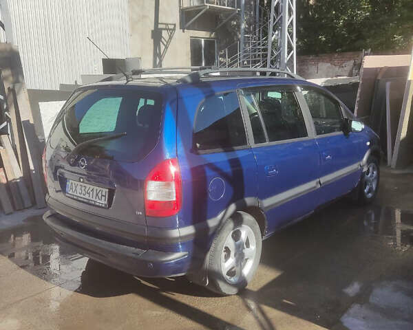 Синий Опель Зафира, объемом двигателя 1.8 л и пробегом 207 тыс. км за 4500 $, фото 2 на Automoto.ua