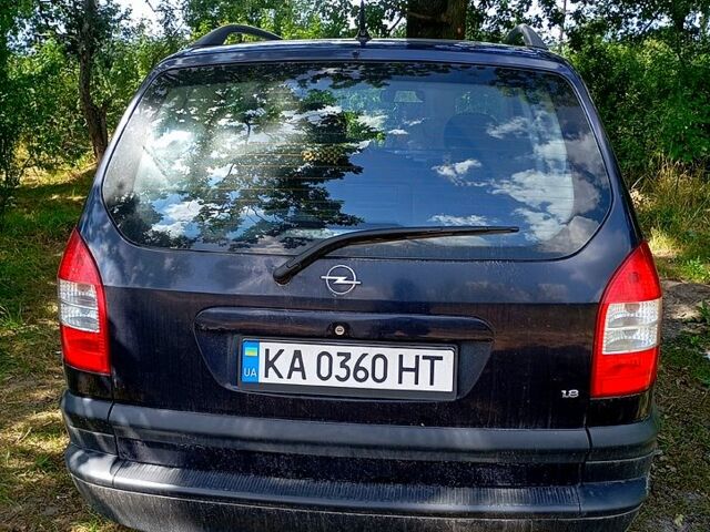 Синій Опель Зафіра, об'ємом двигуна 1.8 л та пробігом 253 тис. км за 3800 $, фото 8 на Automoto.ua