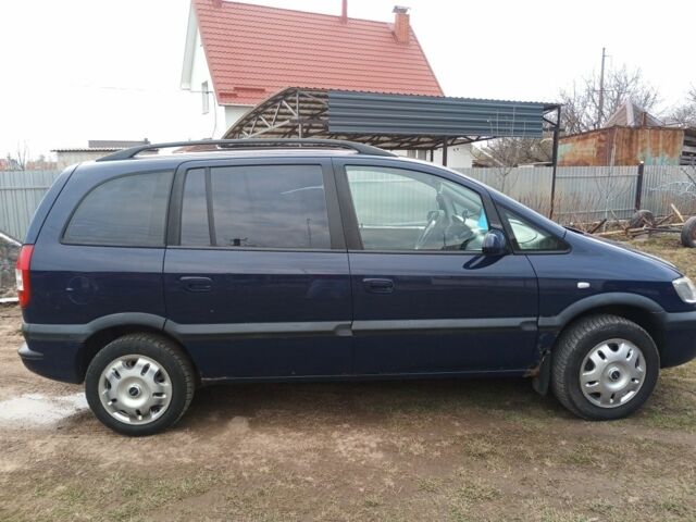 Синій Опель Зафіра, об'ємом двигуна 2.2 л та пробігом 1 тис. км за 3500 $, фото 1 на Automoto.ua