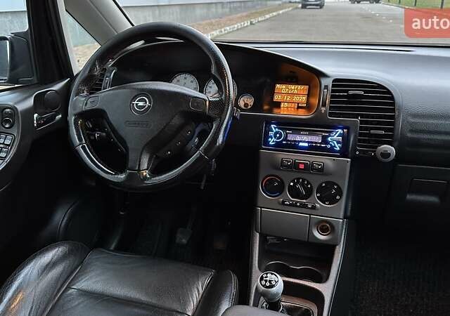 Синій Опель Зафіра, об'ємом двигуна 2.17 л та пробігом 379 тис. км за 3990 $, фото 13 на Automoto.ua