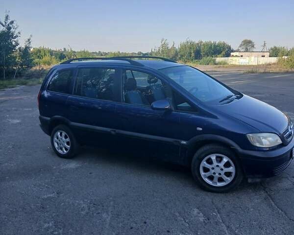 Синій Опель Зафіра, об'ємом двигуна 1.6 л та пробігом 300 тис. км за 3500 $, фото 9 на Automoto.ua