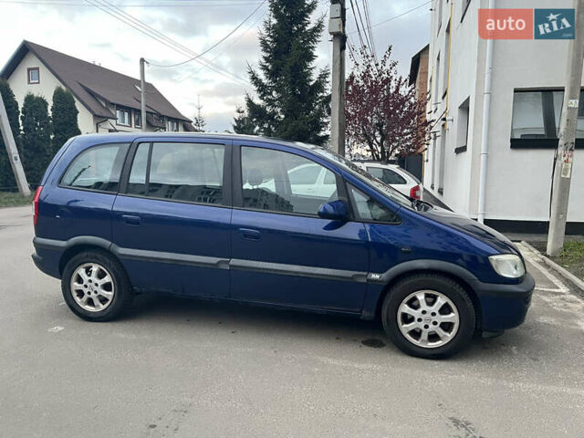 Синій Опель Зафіра, об'ємом двигуна 1.8 л та пробігом 204 тис. км за 5000 $, фото 5 на Automoto.ua