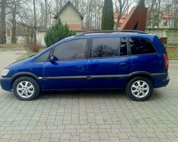 Синій Опель Зафіра, об'ємом двигуна 2 л та пробігом 354 тис. км за 2999 $, фото 3 на Automoto.ua