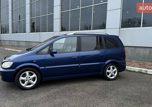 Синій Опель Зафіра, об'ємом двигуна 2.17 л та пробігом 379 тис. км за 3990 $, фото 1 на Automoto.ua
