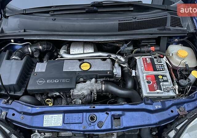Синій Опель Зафіра, об'ємом двигуна 2.17 л та пробігом 379 тис. км за 3990 $, фото 16 на Automoto.ua
