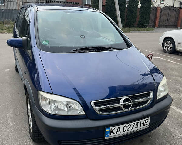 Синій Опель Зафіра, об'ємом двигуна 1.8 л та пробігом 204 тис. км за 5000 $, фото 3 на Automoto.ua