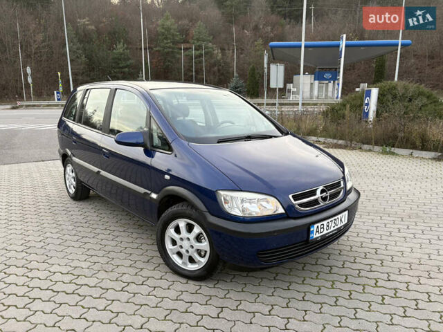 Синий Опель Зафира, объемом двигателя 1.8 л и пробегом 231 тыс. км за 3950 $, фото 8 на Automoto.ua