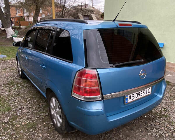 Синій Опель Зафіра, об'ємом двигуна 1.6 л та пробігом 265 тис. км за 5100 $, фото 4 на Automoto.ua