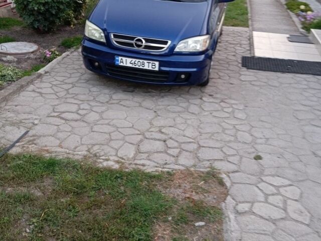 Синий Опель Зафира, объемом двигателя 1.8 л и пробегом 263 тыс. км за 4600 $, фото 11 на Automoto.ua