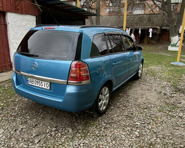 Синій Опель Зафіра, об'ємом двигуна 1.6 л та пробігом 265 тис. км за 5100 $, фото 3 на Automoto.ua