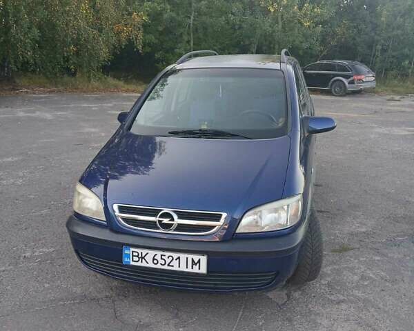 Синій Опель Зафіра, об'ємом двигуна 1.6 л та пробігом 310 тис. км за 3950 $, фото 9 на Automoto.ua