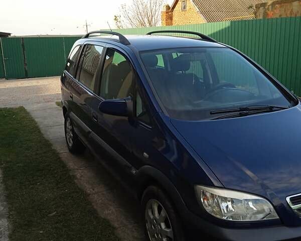 Синий Опель Зафира, объемом двигателя 1.8 л и пробегом 250 тыс. км за 4000 $, фото 21 на Automoto.ua