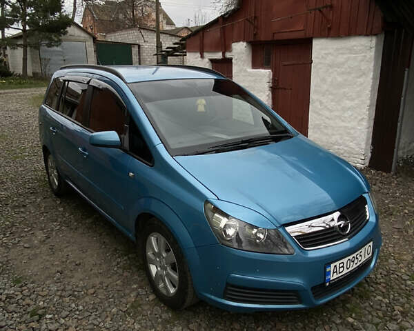 Синій Опель Зафіра, об'ємом двигуна 1.6 л та пробігом 265 тис. км за 5100 $, фото 2 на Automoto.ua