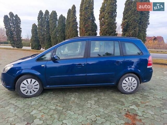 Синій Опель Зафіра, об'ємом двигуна 1.6 л та пробігом 166 тис. км за 5700 $, фото 2 на Automoto.ua