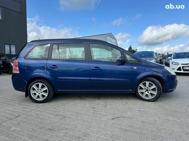 Синий Опель Зафира, объемом двигателя 1.9 л и пробегом 327 тыс. км за 4990 $, фото 10 на Automoto.ua