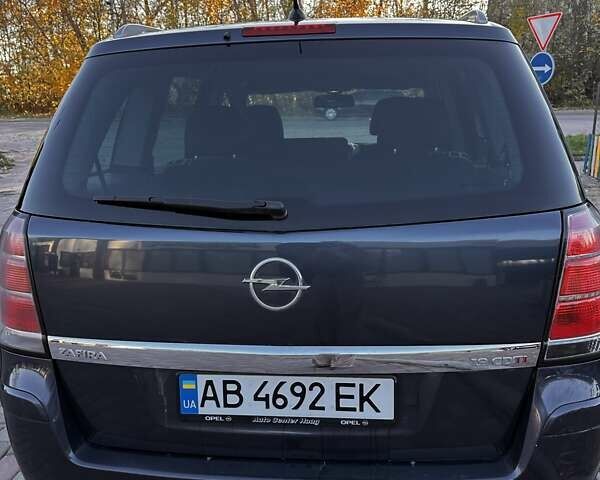 Синий Опель Зафира, объемом двигателя 1.91 л и пробегом 284 тыс. км за 5700 $, фото 13 на Automoto.ua
