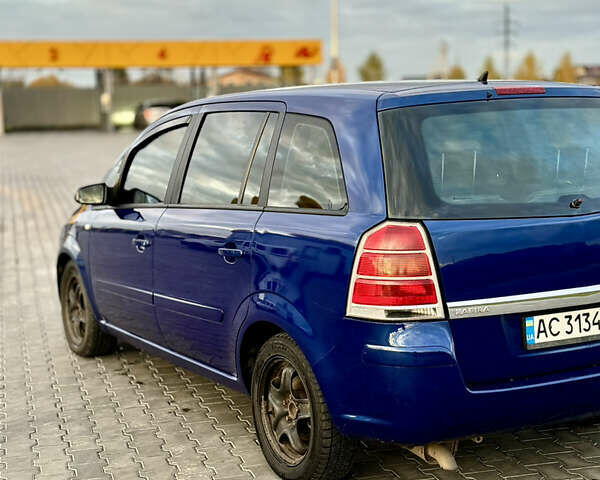 Опель Зафира 2006 в Луцке на Automoto.ua Синий Опель Зафира, объемом двигателя 1.9 л и пробегом 277 тыс. км за 4500 $, фото 10 на Automoto.ua