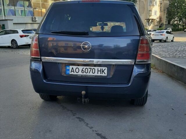 Опель Зафира 2006 в Хусте на Automoto.ua Синий Опель Зафира, объемом двигателя 1.9 л и пробегом 310 тыс. км за 5100 $, фото 2 на Automoto.ua