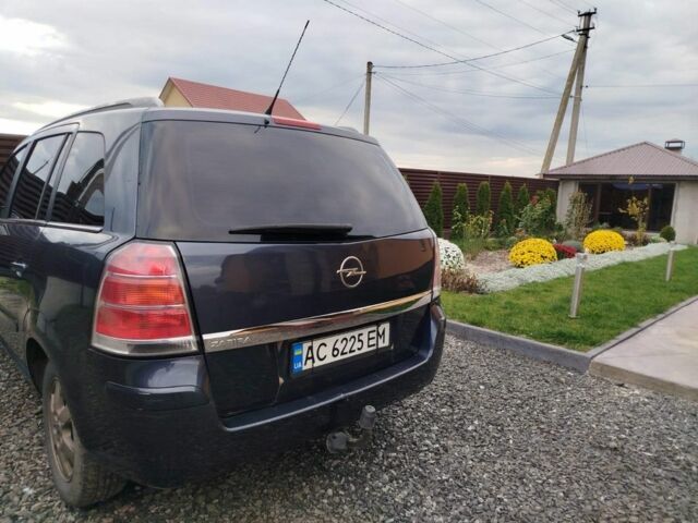 Синій Опель Зафіра, об'ємом двигуна 1.6 л та пробігом 287 тис. км за 3500 $, фото 7 на Automoto.ua