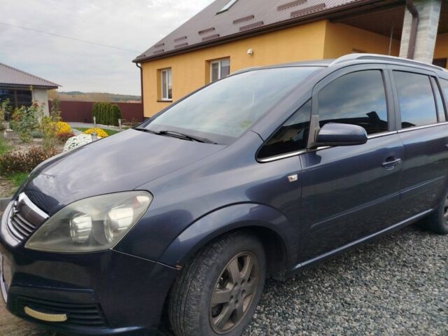Синій Опель Зафіра, об'ємом двигуна 1.6 л та пробігом 287 тис. км за 3500 $, фото 4 на Automoto.ua