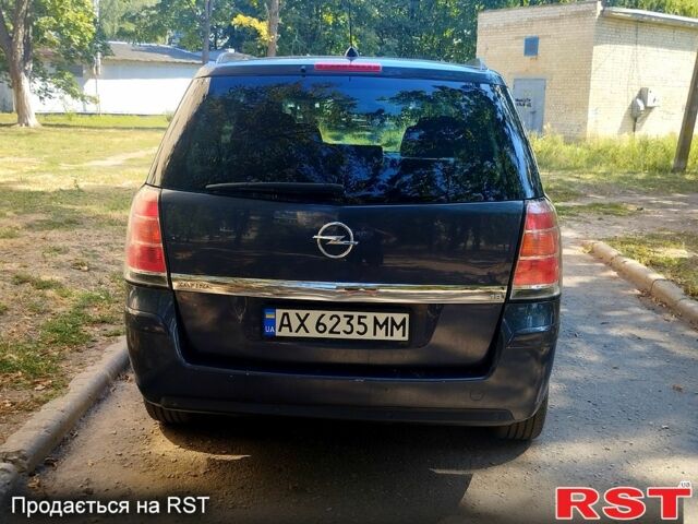 Синий Опель Зафира, объемом двигателя 1.8 л и пробегом 299 тыс. км за 5500 $, фото 4 на Automoto.ua