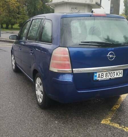 Опель Зафира 2007 в Виннице на Automoto.ua Синий Опель Зафира, объемом двигателя 2.2 л и пробегом 200 тыс. км за 6300 $, фото 5 на Automoto.ua