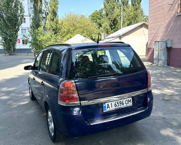 Синій Опель Зафіра, об'ємом двигуна 1.8 л та пробігом 190 тис. км за 4700 $, фото 4 на Automoto.ua