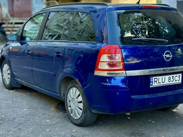 Синій Опель Зафіра, об'ємом двигуна 1.8 л та пробігом 300 тис. км за 1800 $, фото 5 на Automoto.ua