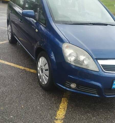 Опель Зафира 2007 в Виннице на Automoto.ua Синий Опель Зафира, объемом двигателя 2.2 л и пробегом 200 тыс. км за 6300 $, фото 7 на Automoto.ua