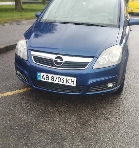 Опель Зафира 2007 в Виннице на Automoto.ua Синий Опель Зафира, объемом двигателя 2.2 л и пробегом 200 тыс. км за 6300 $, фото 9 на Automoto.ua