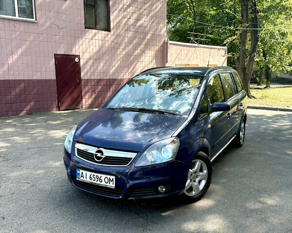Синій Опель Зафіра, об'ємом двигуна 1.8 л та пробігом 190 тис. км за 4700 $, фото 7 на Automoto.ua
