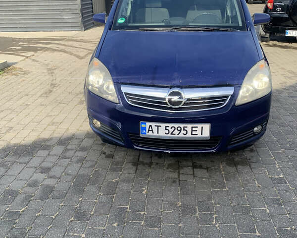 Синій Опель Зафіра, об'ємом двигуна 1.91 л та пробігом 284 тис. км за 5300 $, фото 3 на Automoto.ua