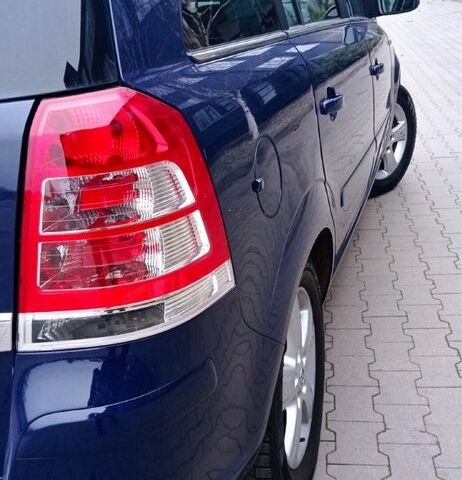 Синій Опель Зафіра, об'ємом двигуна 1.6 л та пробігом 230 тис. км за 6350 $, фото 6 на Automoto.ua