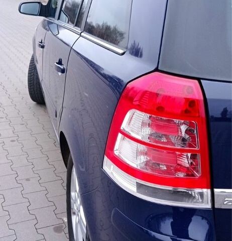 Синій Опель Зафіра, об'ємом двигуна 1.6 л та пробігом 230 тис. км за 6350 $, фото 7 на Automoto.ua