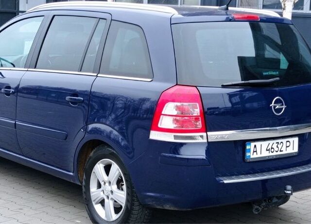 Синій Опель Зафіра, об'ємом двигуна 1.6 л та пробігом 230 тис. км за 6350 $, фото 4 на Automoto.ua