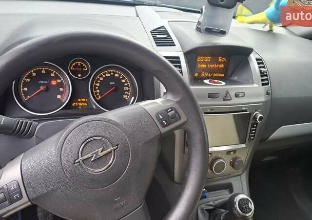 Синий Опель Зафира, объемом двигателя 1.8 л и пробегом 266 тыс. км за 6300 $, фото 18 на Automoto.ua