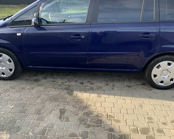 Синій Опель Зафіра, об'ємом двигуна 1.91 л та пробігом 284 тис. км за 5300 $, фото 1 на Automoto.ua