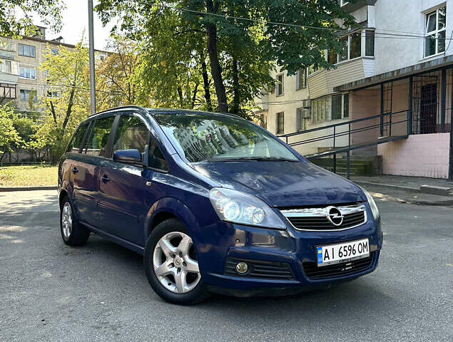 Синій Опель Зафіра, об'ємом двигуна 1.8 л та пробігом 190 тис. км за 4700 $, фото 1 на Automoto.ua