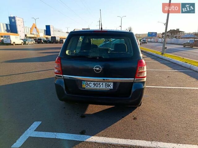 Синий Опель Зафира, объемом двигателя 1.6 л и пробегом 234 тыс. км за 5450 $, фото 19 на Automoto.ua