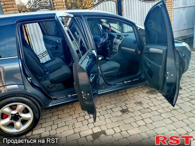 Синий Опель Зафира, объемом двигателя 1.8 л и пробегом 219 тыс. км за 5350 $, фото 7 на Automoto.ua