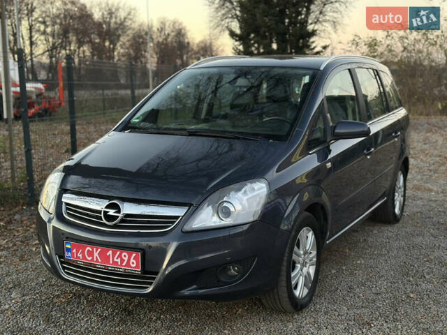 Синий Опель Зафира, объемом двигателя 1.8 л и пробегом 217 тыс. км за 7000 $, фото 6 на Automoto.ua